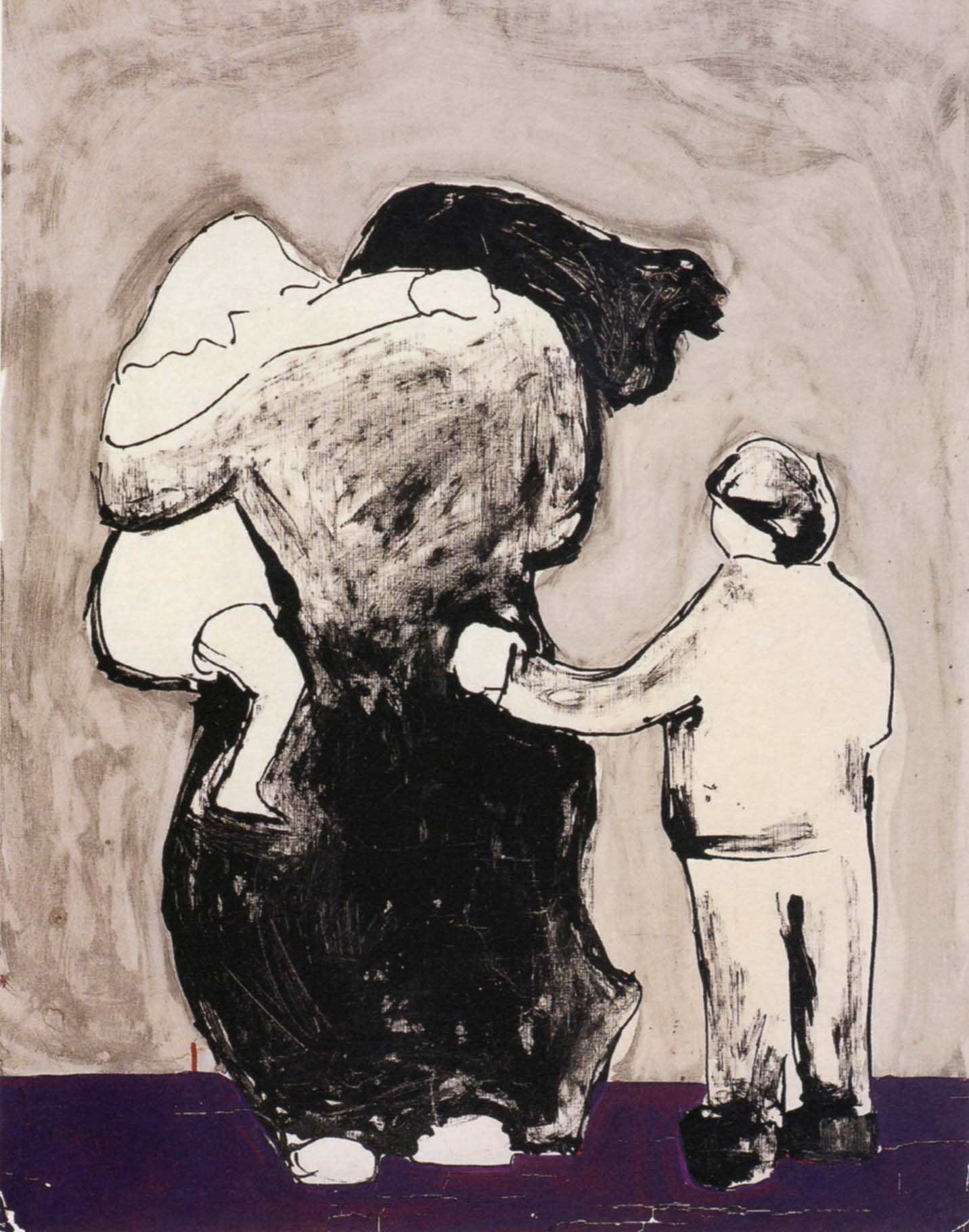 Amnesty 1, dessin, 32x24cm