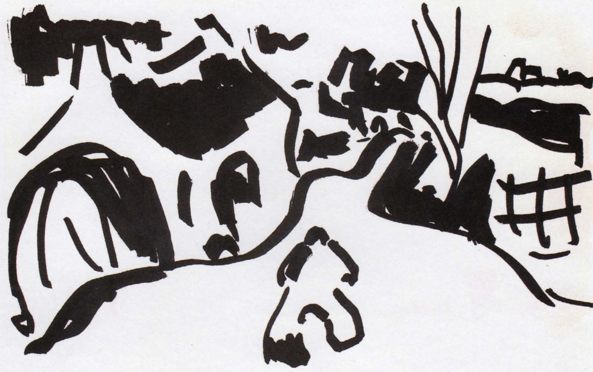 Dessin préparatoire