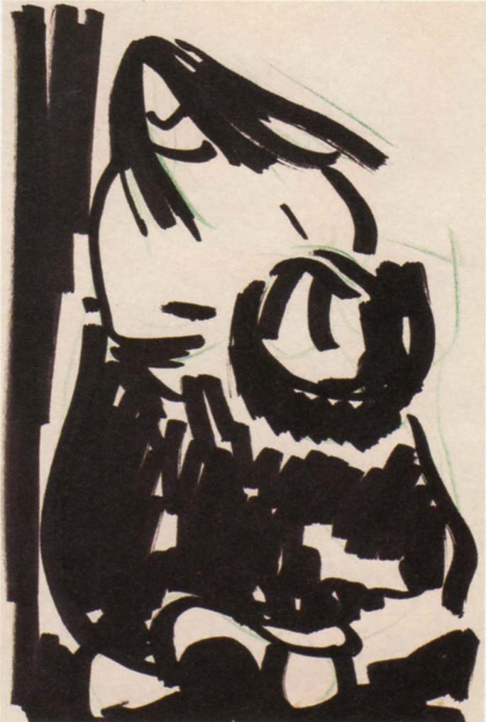 Dessin préparatoire