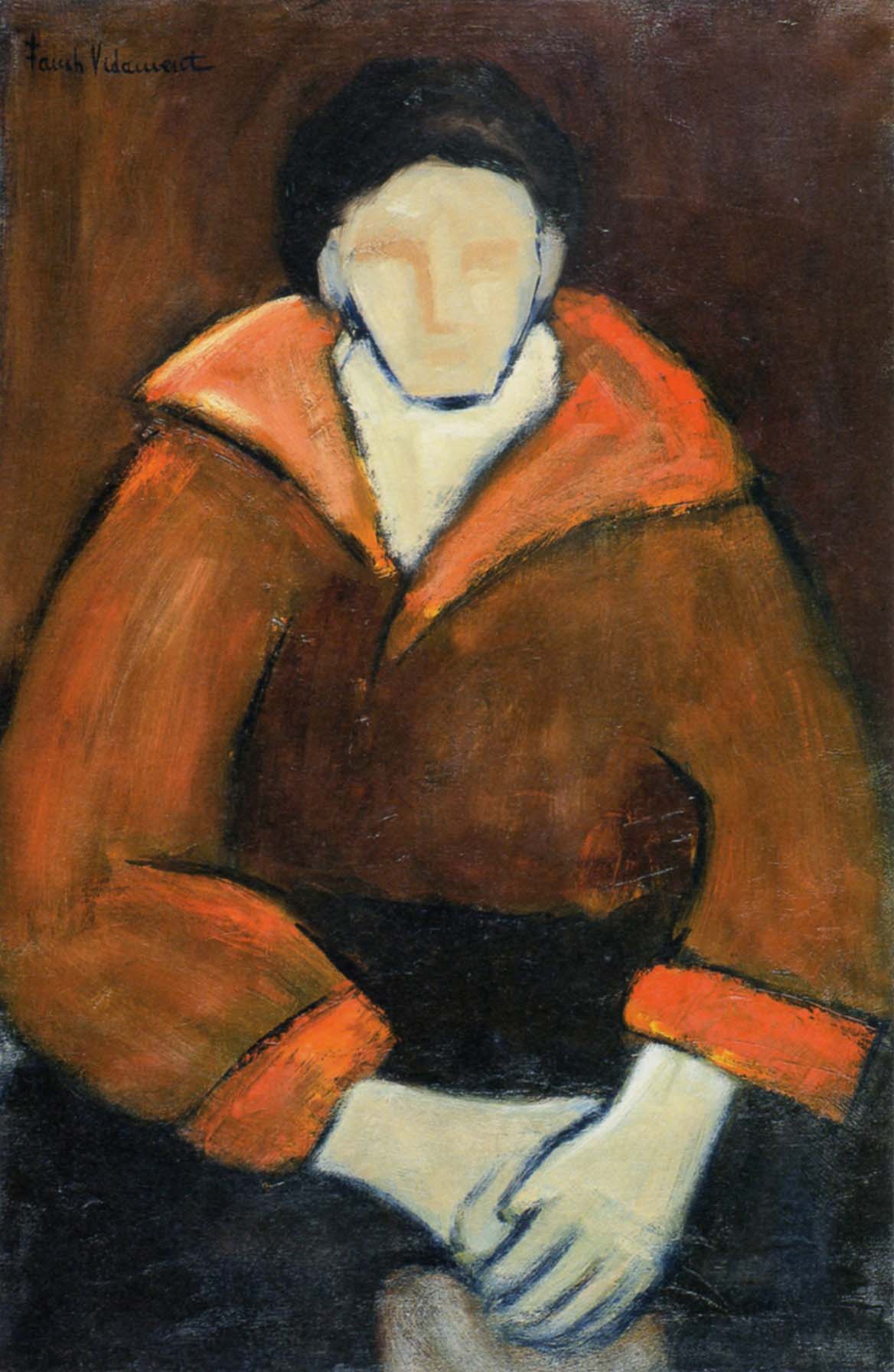 La mer au cœur, huile sur toile, 93x62cm, 1979