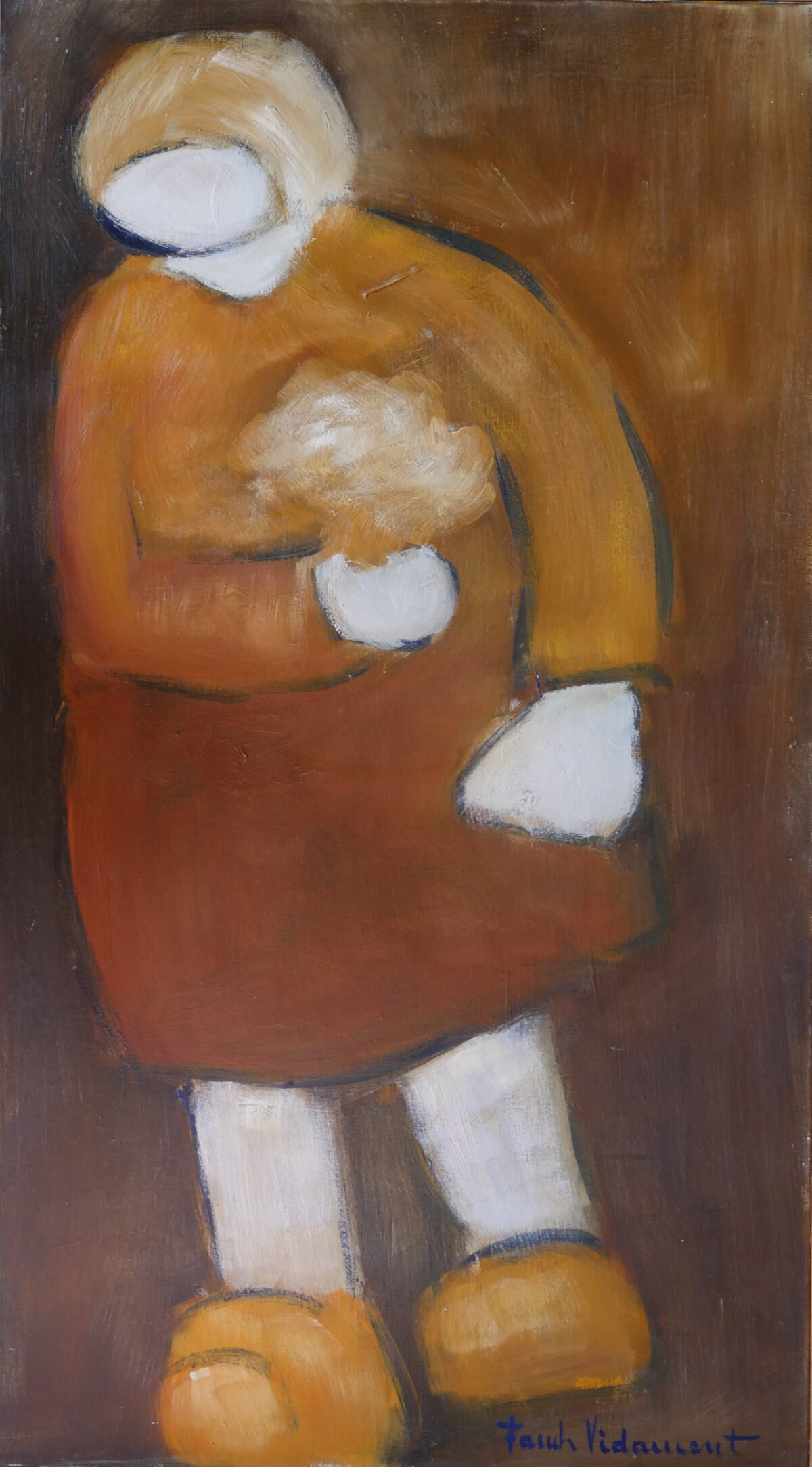 La fille au bouquet
