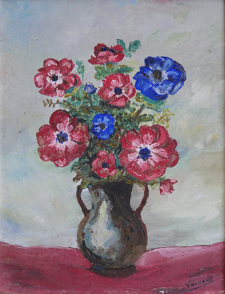 Bouquet aux anémones