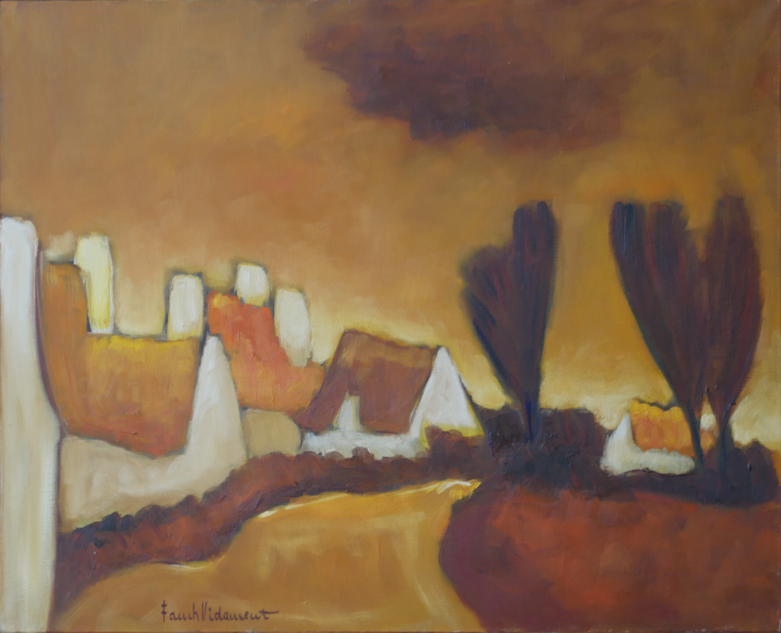 Village au couchant