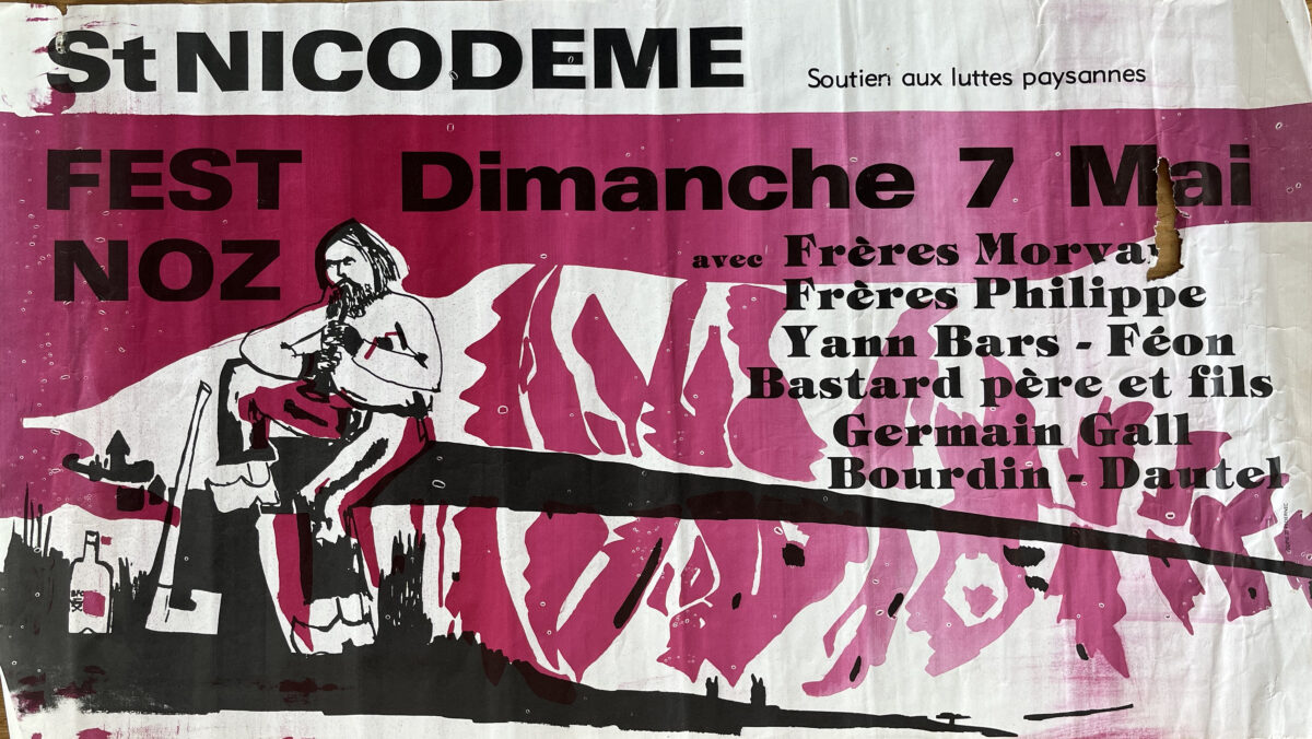 Affiche Fest-Noz Saint-Nicodeme